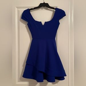 B.Darlin Royal Blue Dress